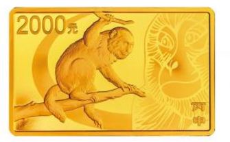2016猴年5盎司长方形本色金币价值 收藏潜力大吗