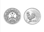 2017鸡年金银纪念币发行价    2017年鸡年1公斤银币真品图片