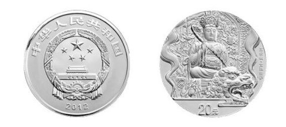 2012五台山银币的发行价   2012年五台山公斤银币价值如何