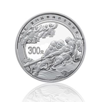2008年奥运第三组1公斤银币真品图片 收藏价值如何