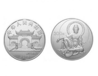 2003年水月观音1公斤银币图片  2003年水月观音1公斤银币近期价格