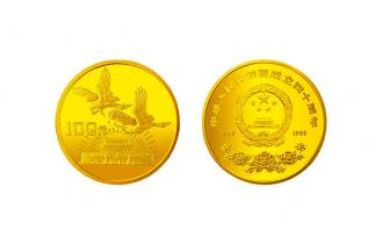 建国40周年金币发行量是多少   近期的价格是多少