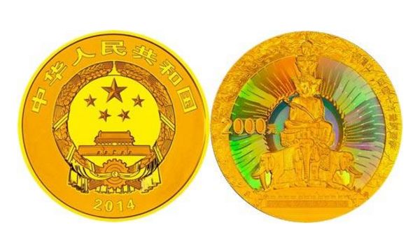 佛教圣地（峨眉山）5盎司金币赏析 价格走势