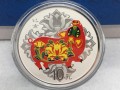 2019猪年150克彩色银币近期的价格   未来价格涨幅大吗