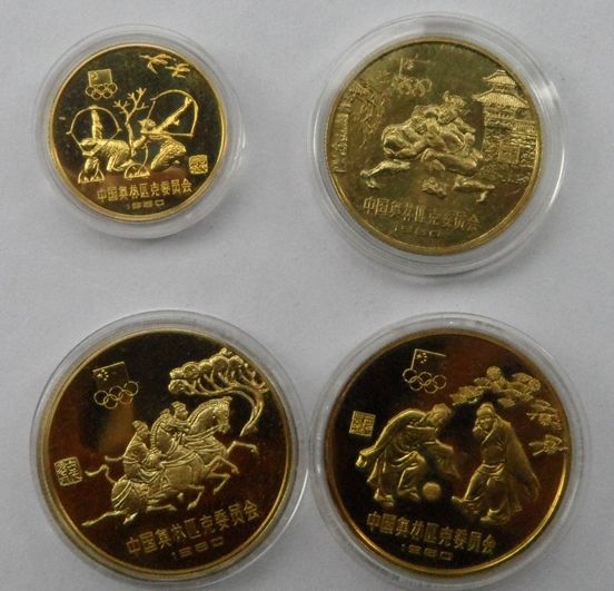 奥林匹克24克圆形铜纪念币 最新回收报价表