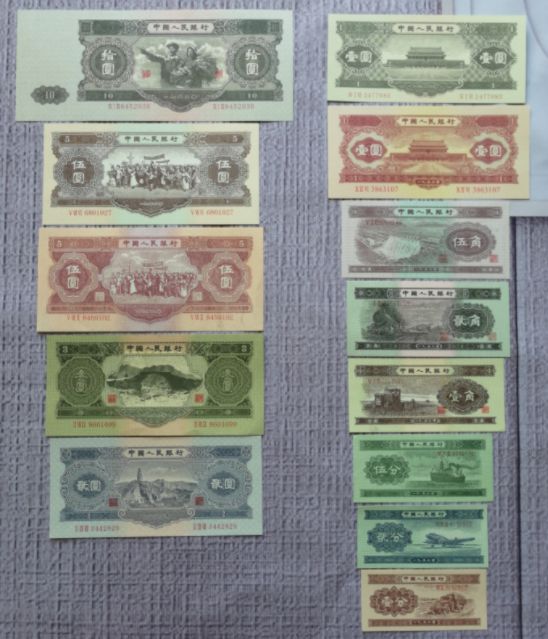 旧钞票回收价格表 最新市场回收价