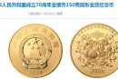 建国成立70周年金银币150克金质纪念币 市场行情价格