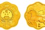 2014年马年生肖金银币1/2盎司梅花形金币 市价