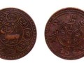 西藏宝相花噶钦铜币真品图片 如何辨别