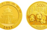 2013年熊猫金银币1盎司金币 高清图及价格