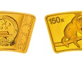 2016年猴年生肖金银币1/3盎司扇形金币 价格较新
