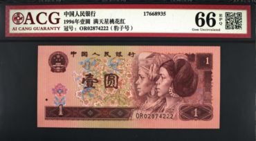 1996版1元最新价格 1996版1元值多少钱