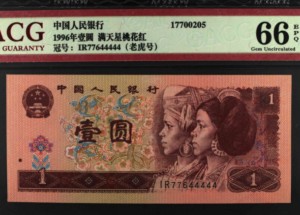 1996年1元紙幣最新價(jià)格 1996年1元紙幣值多少錢(qián)