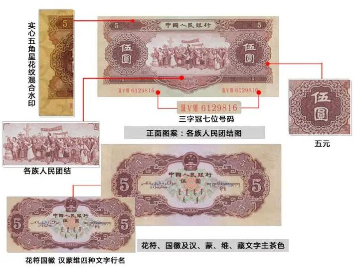 1956年5元钱币价格 1956年五块的纸币值多少钱