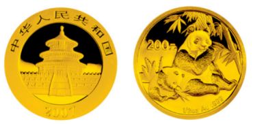 2007年熊猫金币价格  2007年熊猫金币最新价格