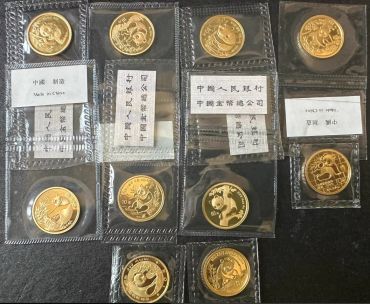 扬州回收熊猫金币电话 扬州回收熊猫金币渠道