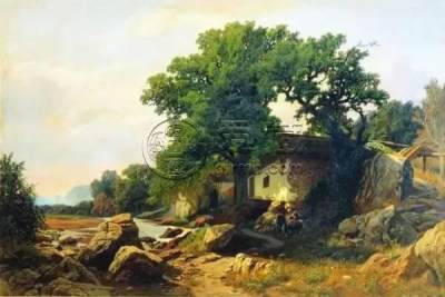 油画风景大师作品高清图片，油画风景大师作品鉴赏
