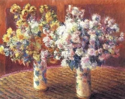 大师油画花卉高清图片，五位大师油画花卉作品欣赏