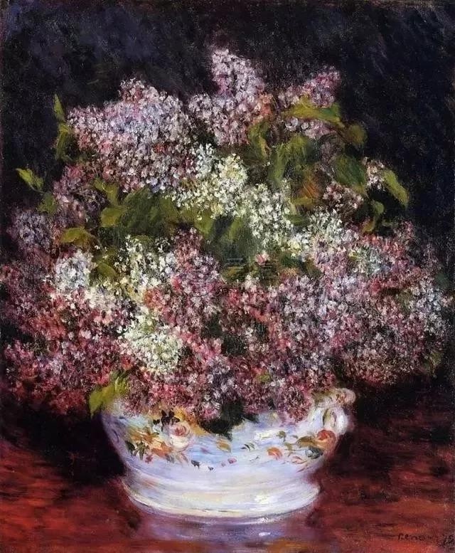 大师油画花卉高清图片，五位大师油画花卉作品欣赏