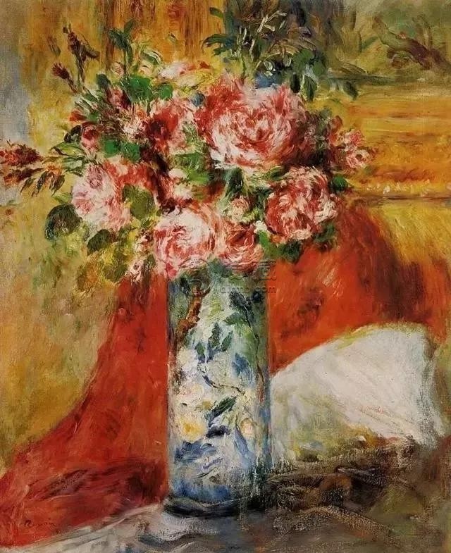 大师油画花卉高清图片，五位大师油画花卉作品欣赏