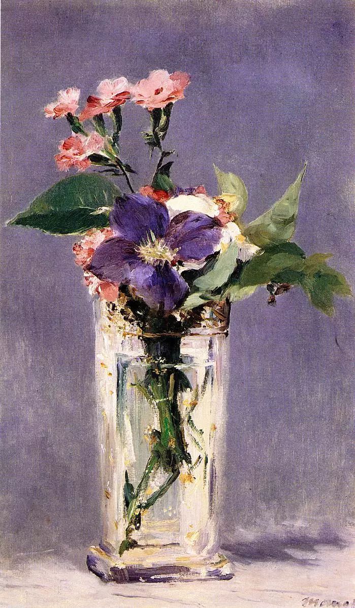 油彩 画 有名花卉 著名花卉油画作品欣赏 著名花卉油画作品图片-
