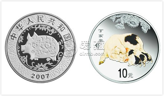2007生肖彩色金银纪念币价格走势如何？应该如何收藏？