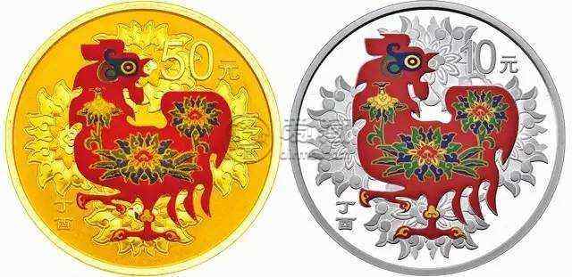 2017年生肖雞彩色金銀幣套裝價值多少？有收藏價值嗎？
