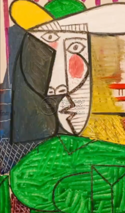 毕加索名画《女子半身像》被撕，价值1.8亿元！
