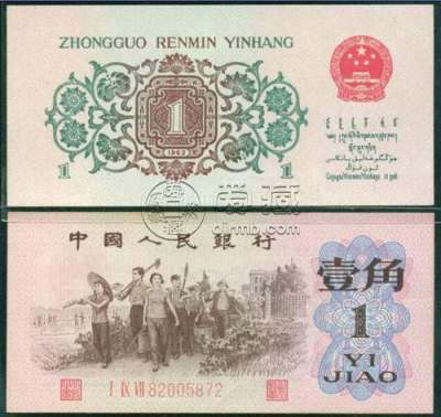 三版背绿水印纸币价值多少钱？三版背绿水印纸币收藏前景