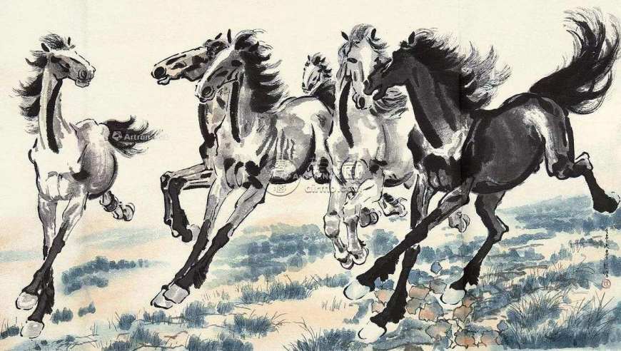 徐悲鸿油画作品欣赏，徐悲鸿油画作品品鉴