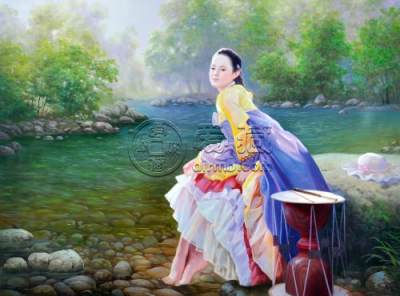 朝鲜油画图片大全，朝鲜油画图片鉴赏