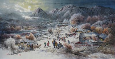朝鲜油画家排名榜，朝鲜油画家作品图片欣赏