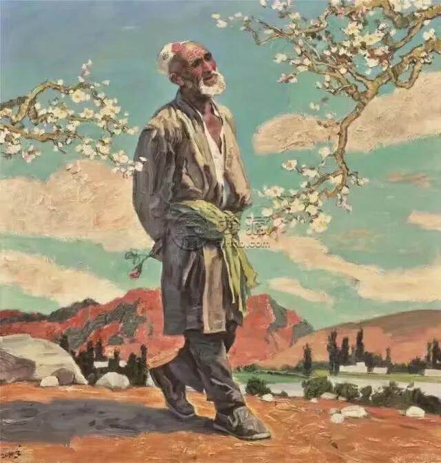 中国油画作品欣赏，中国油画作品图片赏析