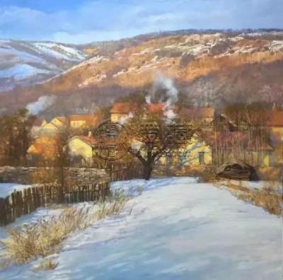 中国油画作品欣赏，中国油画作品图片赏析