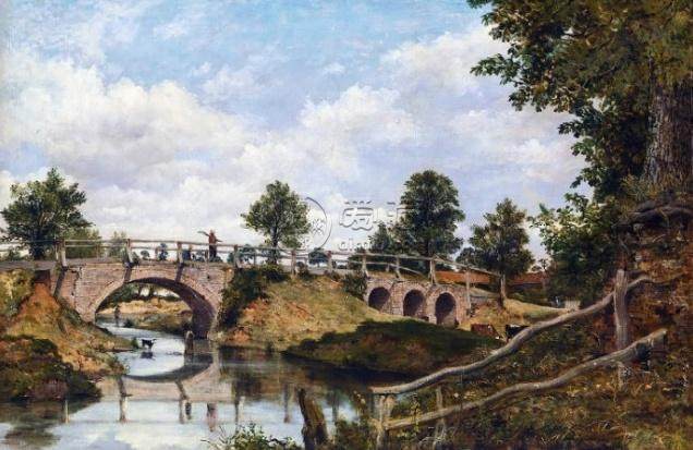 欧洲油画风景精选作品，欧洲油画风景作品图片欣赏