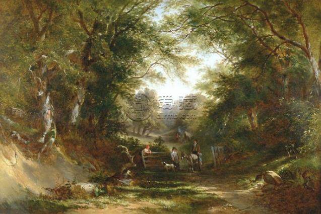 欧洲油画风景精选作品，欧洲油画风景作品图片欣赏