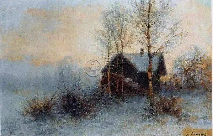 俄罗斯油画风景作品欣赏，俄罗斯油画风景图片赏析