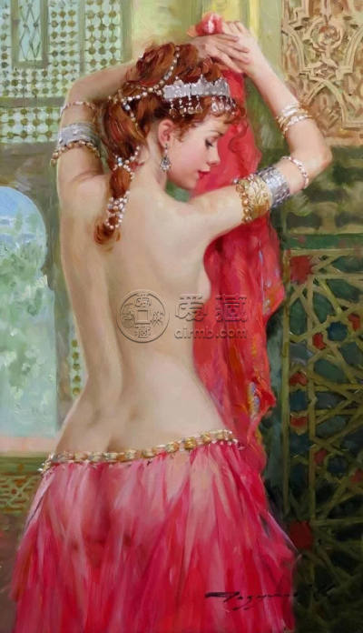 俄罗斯油画人物作品欣赏，俄罗斯油画人物图片鉴赏