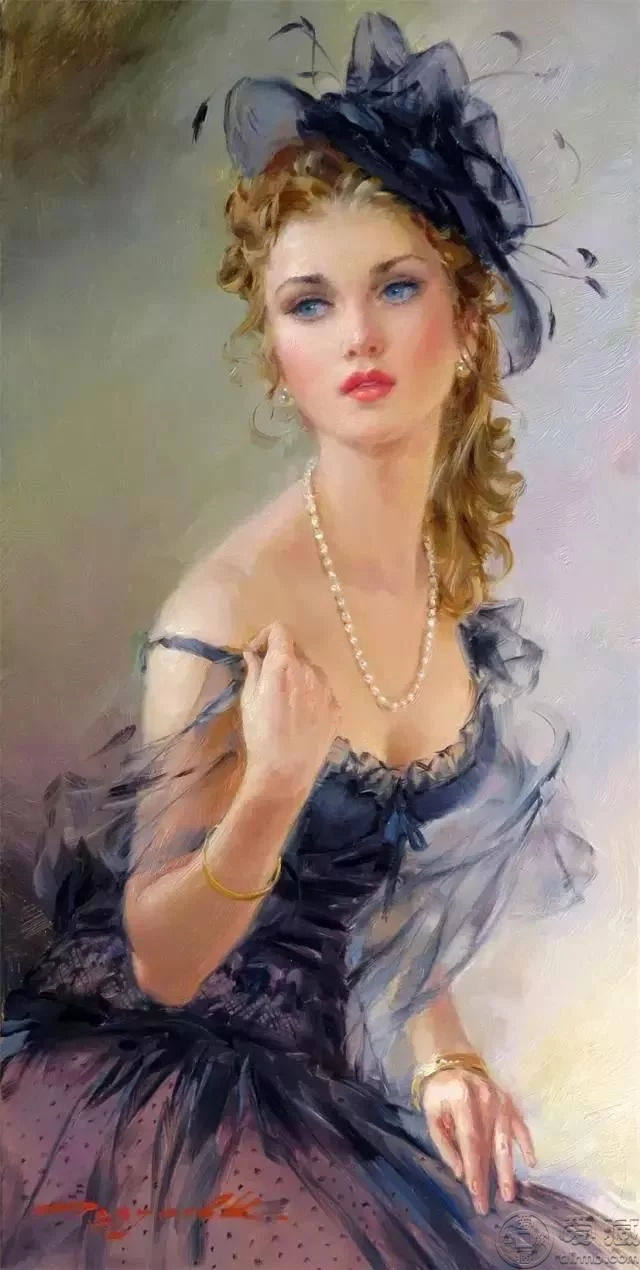 俄罗斯油画人物作品欣赏,俄罗斯油画人物图片鉴赏