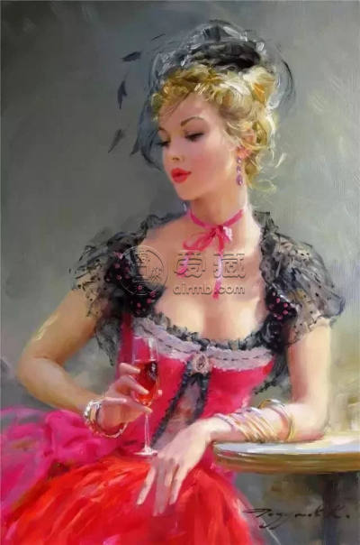 俄罗斯油画人物作品欣赏，俄罗斯油画人物图片鉴赏