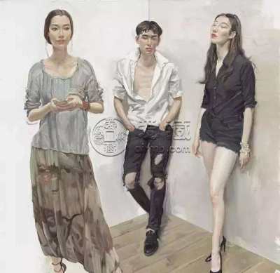 陈丹青油画人物作品欣赏，陈丹青油画人物作品图片