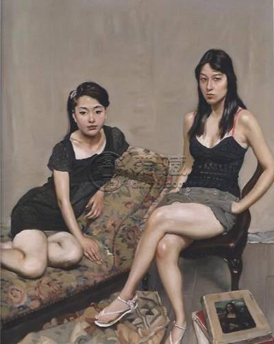 陈丹青油画人物作品欣赏，陈丹青油画人物作品图片