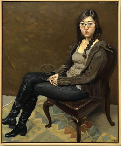 陈丹青油画人物作品欣赏，陈丹青油画人物作品图片