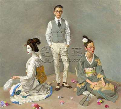 陈丹青油画人物作品欣赏，陈丹青油画人物作品图片