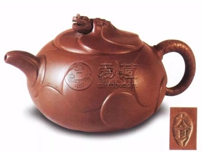 紫砂壶经典器型鱼化龙，鱼化龙紫砂壶