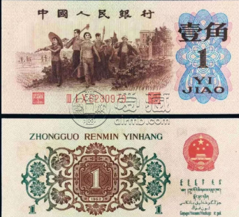 第三套人民币价格图片 第三套不同面值人民币价格