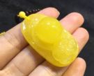 鸡油黄翡翠价格 翡翠鸡油黄值钱吗