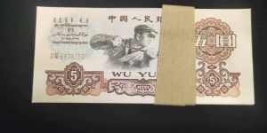 单张1960年五元人民币值多少钱 1960年五元人民币图片及价格表