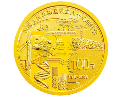 建国60周年金银币价格现在多少钱一枚