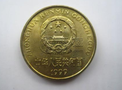 1999年梅花5角硬币价格 最近梅花5角硬币价格